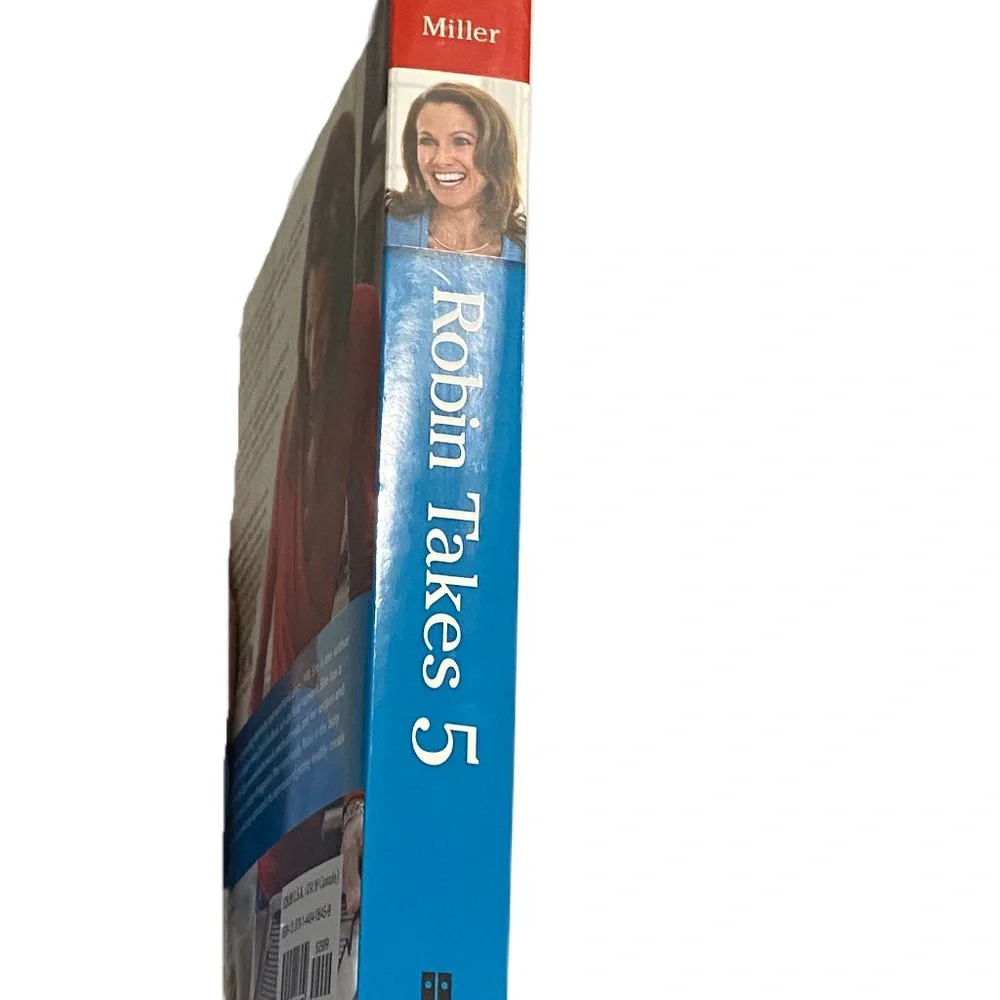 Robin Takes 5 paperback cookbook